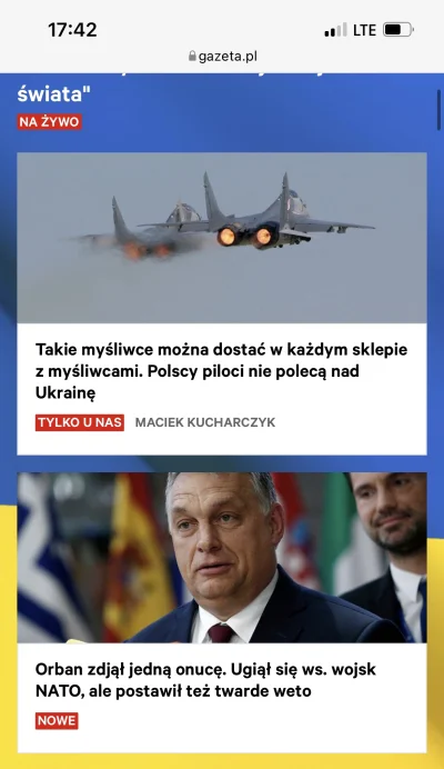 KROKOxCZOKO - Który Miras pisze nagłówki dla gazeta.pl ?
Myslalem, ze wypok layout zm...