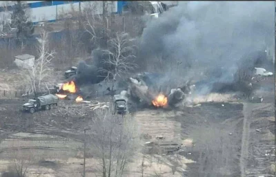 Nokimochishii - Artyleria ukraińska ostrzelała rosyjską kolumnę pod Kijowem

#rosja...