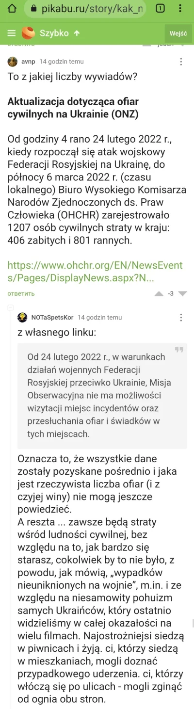 johny3456 - W Rosji bez zmian.

Ktoś pisze jaka jest liczba ofiar cywilnych na Ukrain...