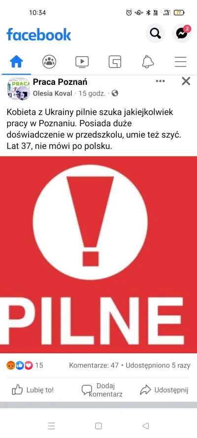 bajerka - Uwaga, Polacy się zesrali. Reszta w kom
#ukraina #wojna #poznan