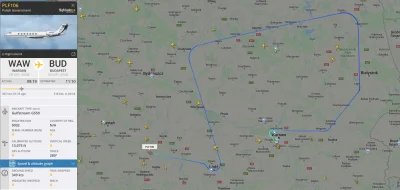 zaslonazupa - Dziwna trasa jak do Budapesztu i to jeszcze samolot rządowy
#ukraina #...