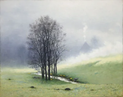Lifelike - Mgła wiosenna; Stanisław Witkiewicz
olej na płótnie, 1893 r., 60,5 x 76 ...