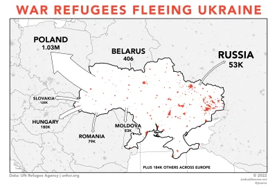 merti - #mapa #uchodzcy wojenni dokad ile przeszło stan na 7/03/22

#wojna #ukraina...