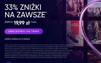 bitcoholic - Jest już ta nowa oferta HBO Max. W promocji 19,99 na zawsze jeśli się ni...