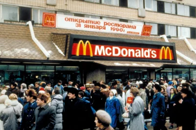 bitcoholic - 1990 - otwarcie pierwszego McDonalda w ZSRR
2022 - zamknięcie ostatnieg...