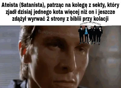 Icek_Baumann - Sataniści (Ateiści) be Like
#oficjalnahuligankabozi #msza #kosciolkat...