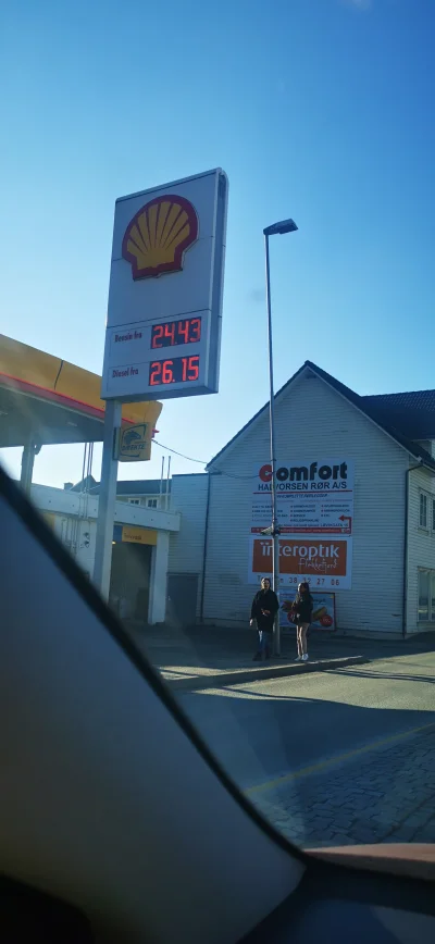 PMV_Norway - Tymczasem w #norwegia ceny za paliwo też idą w #!$%@?
Nie tylko #orlen
C...