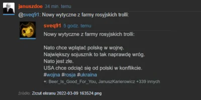 Jimp - @januszdoe: Nowy wytyczne z farmy rosyjskich trolli: