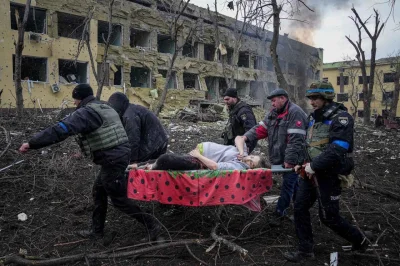 Dreddy_94 - totalnie zdemolowany szpital dziecięcy w Mariupolu
#ukraina #wojna #rosj...