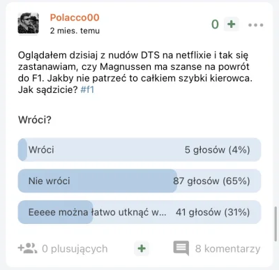 Polacco00 - Przypomnę pewną ankietę którą dodałem nie dawno, eksperci jak zwykle nie ...