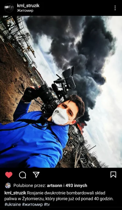 karmaisabitch - Operator kamery Wojtka Bojanowskiego
#ukraina #wojna