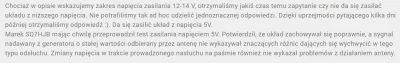 Gumaa - @Marcin648: a no wiem że niby zaleca się 12-14V, ale niektórzy twierdzą że dz...