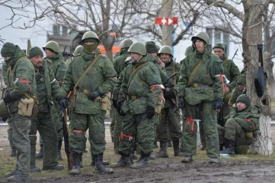 biesy - W Donbasie pojawili się "ochotnicy", którzy ze swoim nowoczesnym sprzętem będ...