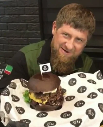 winokobietyiwykop - Kadyrow i jego dietetyczny burger. Bojkot McDonalds.

#rosja #ukr...