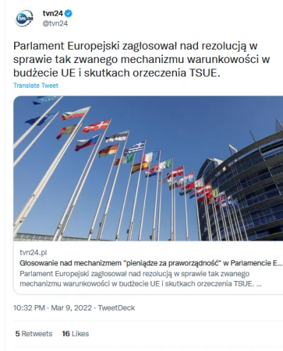 Lukardio - Niestety

teraz już pro europejski PIS jęczy w parlamencie UE żeby odblo...