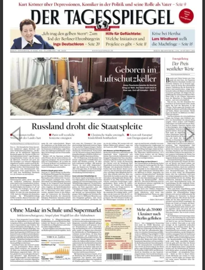 papaj2137 - @baronio: przejrzałem dzisiejsze wydania m in Süddeutsche Zeitung, Rheini...