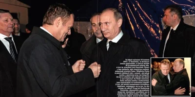 kezioezio - Rzadkie zdjęcie Tuska próbującego pobić i udusić Władimira Putina. 

#woj...
