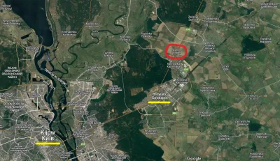 JanLaguna - Lokalizacja Skibina, pod Browarami, gdzie Ukraińcy dzisiaj zaatakowali ro...