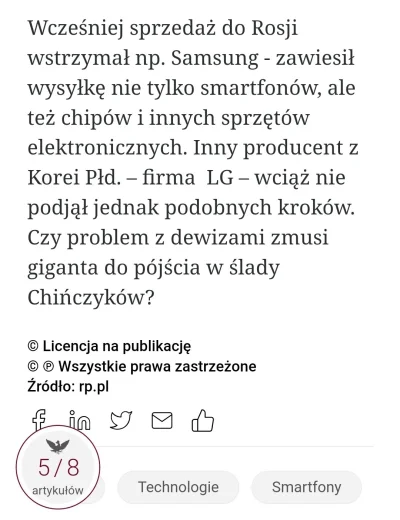 E.....l - @mibmib2 dziwne, u mnie działa normalnie bez żadnego paywallu ¯\(ツ)/¯

Doda...