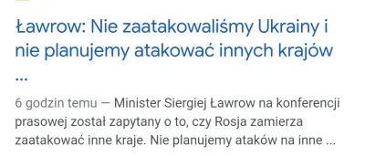 eltosteron - Skoro mówi, że nie zaatakowali Ukrainy, a w rzeczywistości zaatakowali, ...