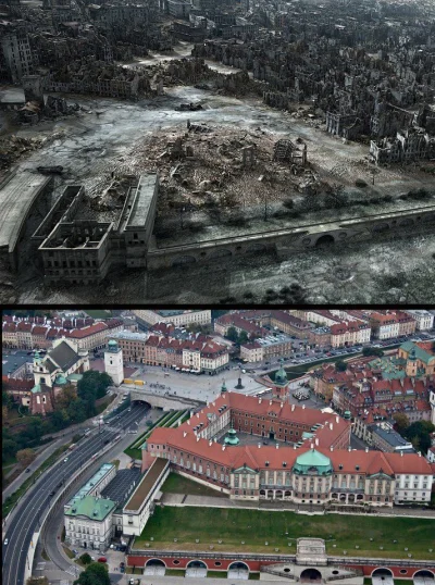 Artktur - Zamek Królewski w Warszawie, po wojnie oraz dziś

#ciekawostki #historia ...