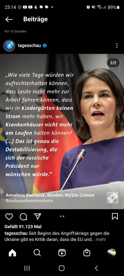 bidzej - ...tymczasem niemiecka minister SZ: zaprzestanie kupowania gazu od Rosji to ...