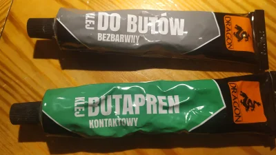 PotwornyKogut - czym się różni butapren od kleju do butów? na oko wyglądają tak samo