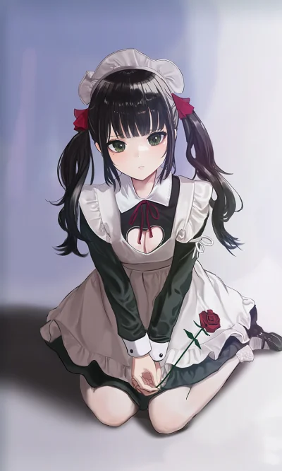 LatajacaPapryka512 - #randomanimeshit #anime #originalcharacter #maid