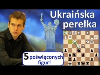 szachmistrz - SZACHY 443# Ukraińska perełka, aż 5 poświęconych figur, zobacz świetną ...