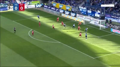 Krzysieek26 - TSG 1899 Hoffenheim 1:0 Bayern Monachium - Christoph Baumgartner - 32 m...