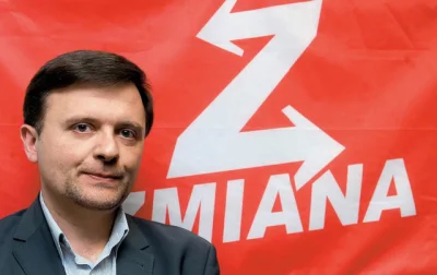 Pan_Buk - Mateusz Piskorski był prezesem partii Zmiana. Zwróćcie uwagę na logo partii...