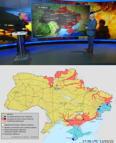 Gieekaa - Dlaczego praktycznie wszystkie media inaczej prezentują mapy Ukrainy? Tutaj...
