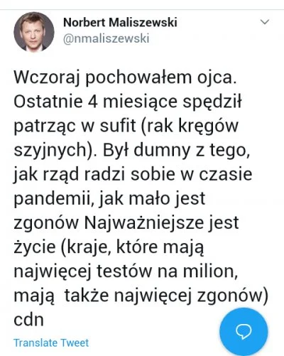 rutkins - Jak była pandemia i umierali Polacy to wiadomo że rząd najbardziej pomagał,...