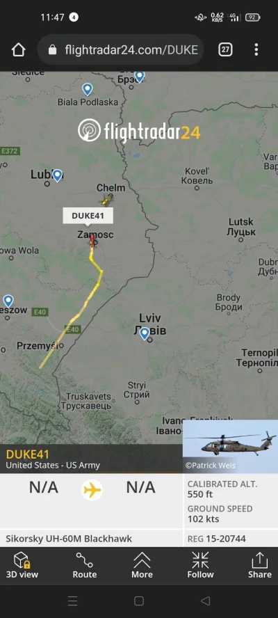 trykas - #ukraina #flightradar24