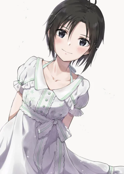 bakayarou - #randomanimeshit #idolmaster #makotokikuchi #anime