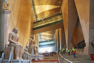 cheeseandonion - >The Grand Egyptian museum (GEM) at #giza Opening planned for Novemb...