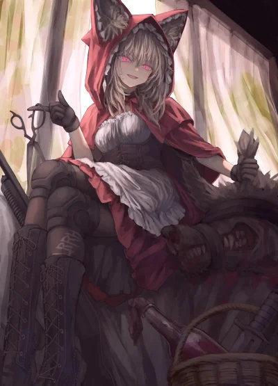 zabolek - #anime #randomanimeshit #littleredridinghood