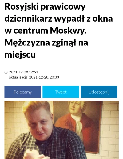 tomosano - Oby pan polityk nie wypadł przypadkiem z okna, podobno wypadki chodzą po l...