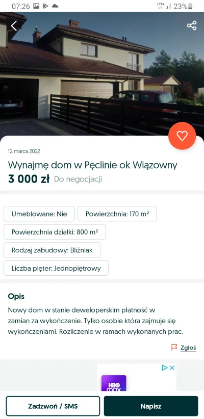 ATAT-2 - Cóż za wybitna oferta. Nie płać za wynajem domu o ile będziesz go wykańczać ...