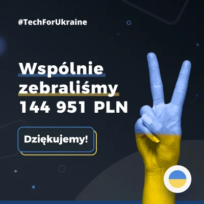 JustJoinIT - 144 951 zł - tyle zebraliśmy w ramach naszej zbiórki! ᕦ(òóˇ)ᕤ

15 dni ...