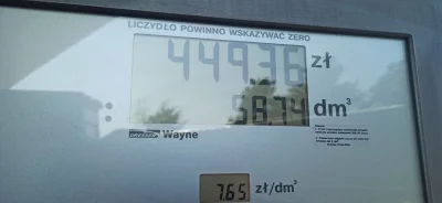 Rumeq - #codziennacenapaliwa tanieje. 7.65 ropa Orlen zgorzelec.