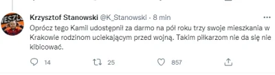 Thiago83 - Stanowski na twitterze napisał, że oprócz karetki Glik tez udostępnił swoj...