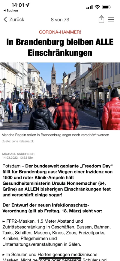 EvineX - #niemcy No to fajny Freedom Day 20 marca w Niemczech xD w Brandenburgii już ...