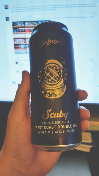 chwed - Scuby

West Coast double IPA z browaru Birbant. Do kupienia ponownie od teg...