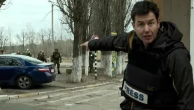 QoTheGreat - @mickpl: rzadkie ujęcia rosyjskich żołnierzy na lotnisku Hostomel. Film ...