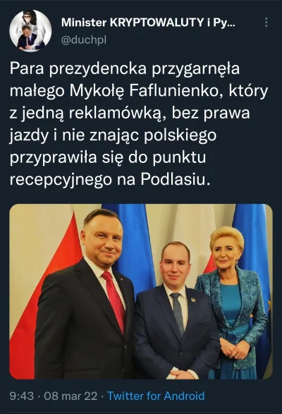 dziaru - Brawa dla Prezydenta!
#bekazprawakow #bekazpisu #heheszki #polityka #ukraina