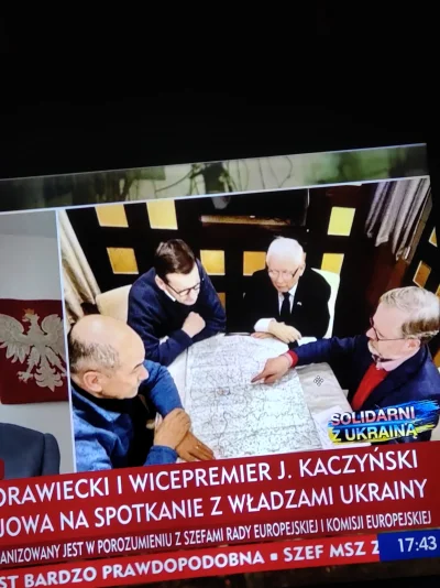 prodigium - Jarosław Kaczyński planujący rozbiór Ukrainy.