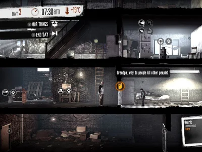 Chrystus - Ale to This war of mine jest dołujące. O wiele bardziej depresyjne niż tak...