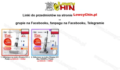 LowcyChin - Cześć, poniżej w tagu #lowcychin prezentuję ciekawe kupony i promocje do ...