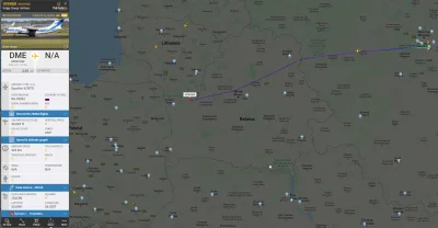 kruh - leci z Moskwy
Volga-Dnepr Airlines
#flightradar24 #ukraina #rosja #bialorus